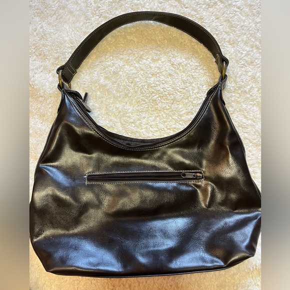 Acrylic Dark Brown Purse - Picture 7 of 7